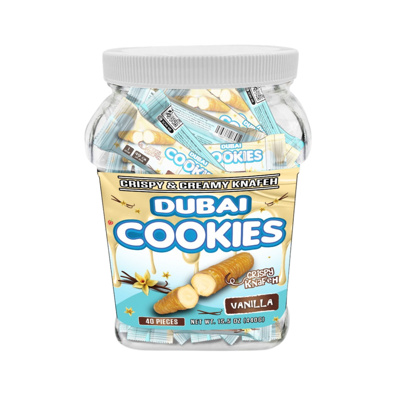 Dubai Cookies Crispy & Creamy Knafeh 1pz Snacks Vanilla Sin THC-2