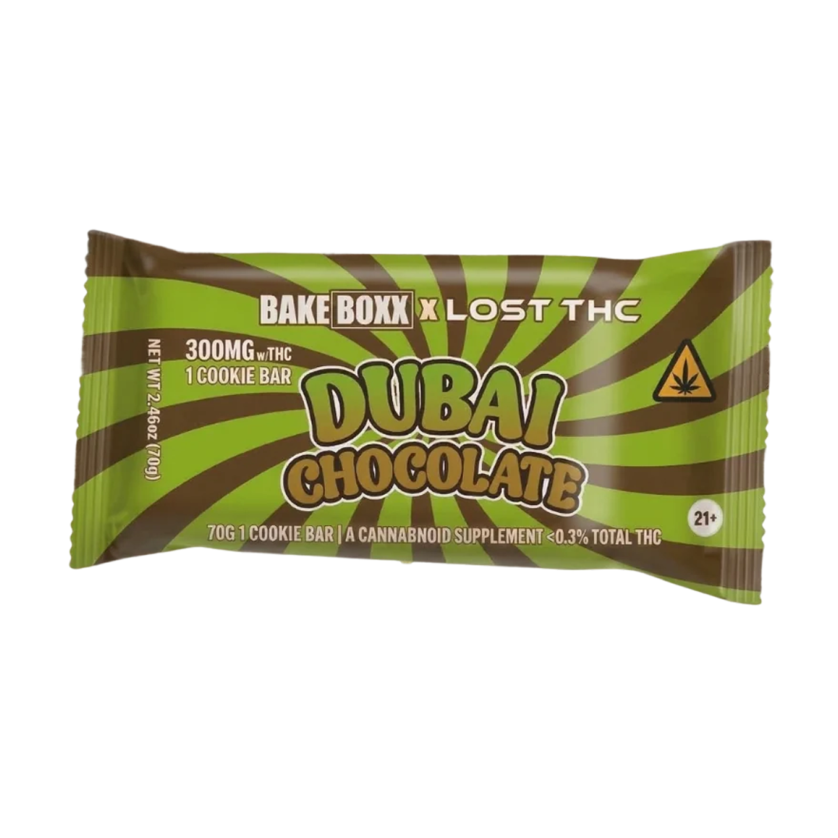 BakeBoxx Brownie Dubai Chocolate 300mg D9-1