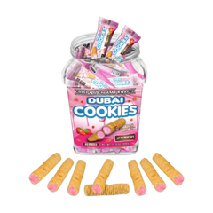 Dubai Cookies Crispy & Creamy Knafeh 1pz Snacks Strawberry Sin THC-1