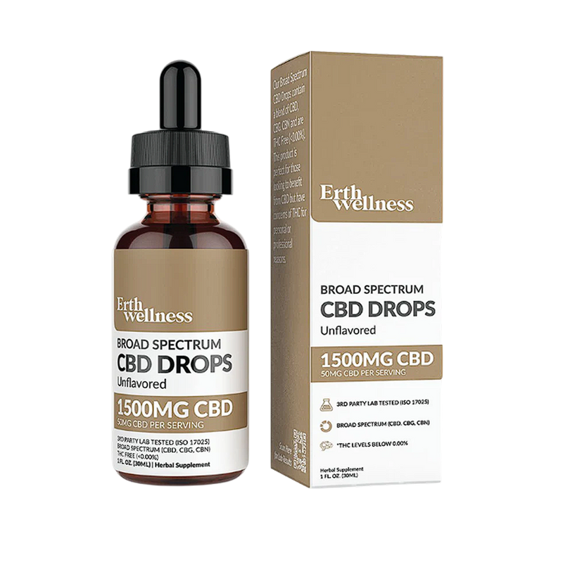 ERTH BROEAD SPECTRUM CBD 1500MG UNFLAVORED-1