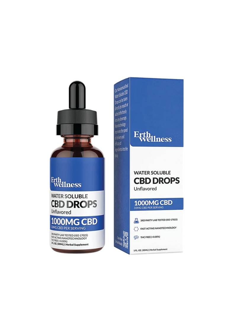 ERTH WATER SOLUBLE CBD 1000MG UNFLAVORED-1