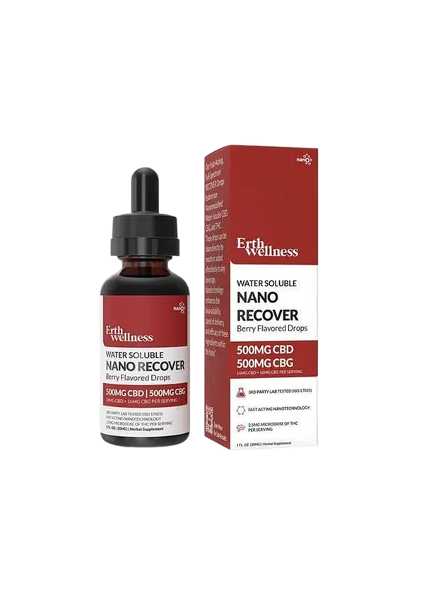 ERTH WATER SOLUBLE RECOVER CBD:CBG:THC BERRY