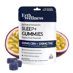 ERTH SLEEP GUMMIES+ CBN:THC:MELATONIN 30PZ PASSION FRUIT-1