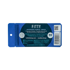 FITTY Live Resin Gummies Blueberry Grandaddy Purple (2 pz / 50mg Total)-2