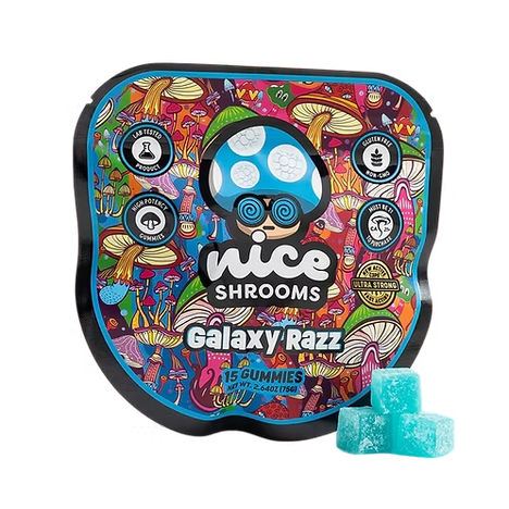 NICE SHROOMS GALAXY RAZZ BAG 15PZ
