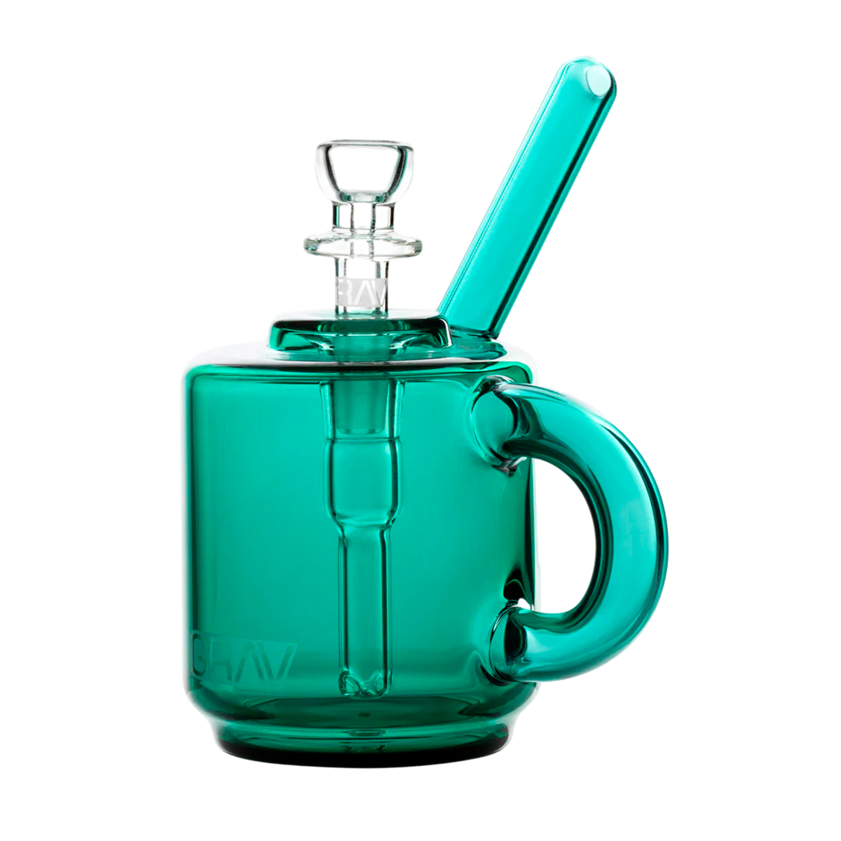 GRAV COFFEE MUG POCKET BUBBLER LAKE GREEN PBCM.7