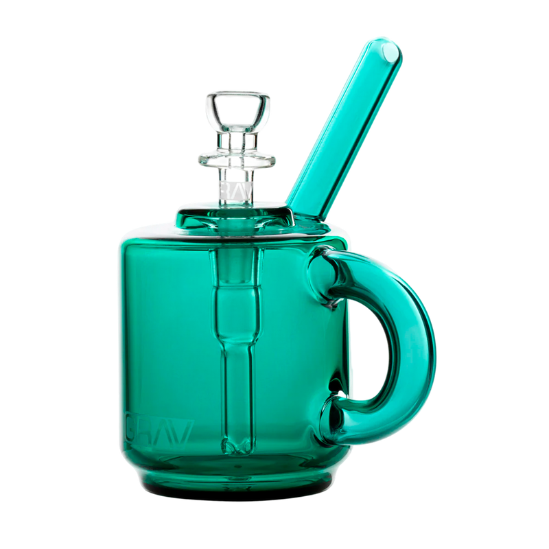 GRAV COFFEE MUG POCKET BUBBLER LAKE GREEN PBCM.7-1
