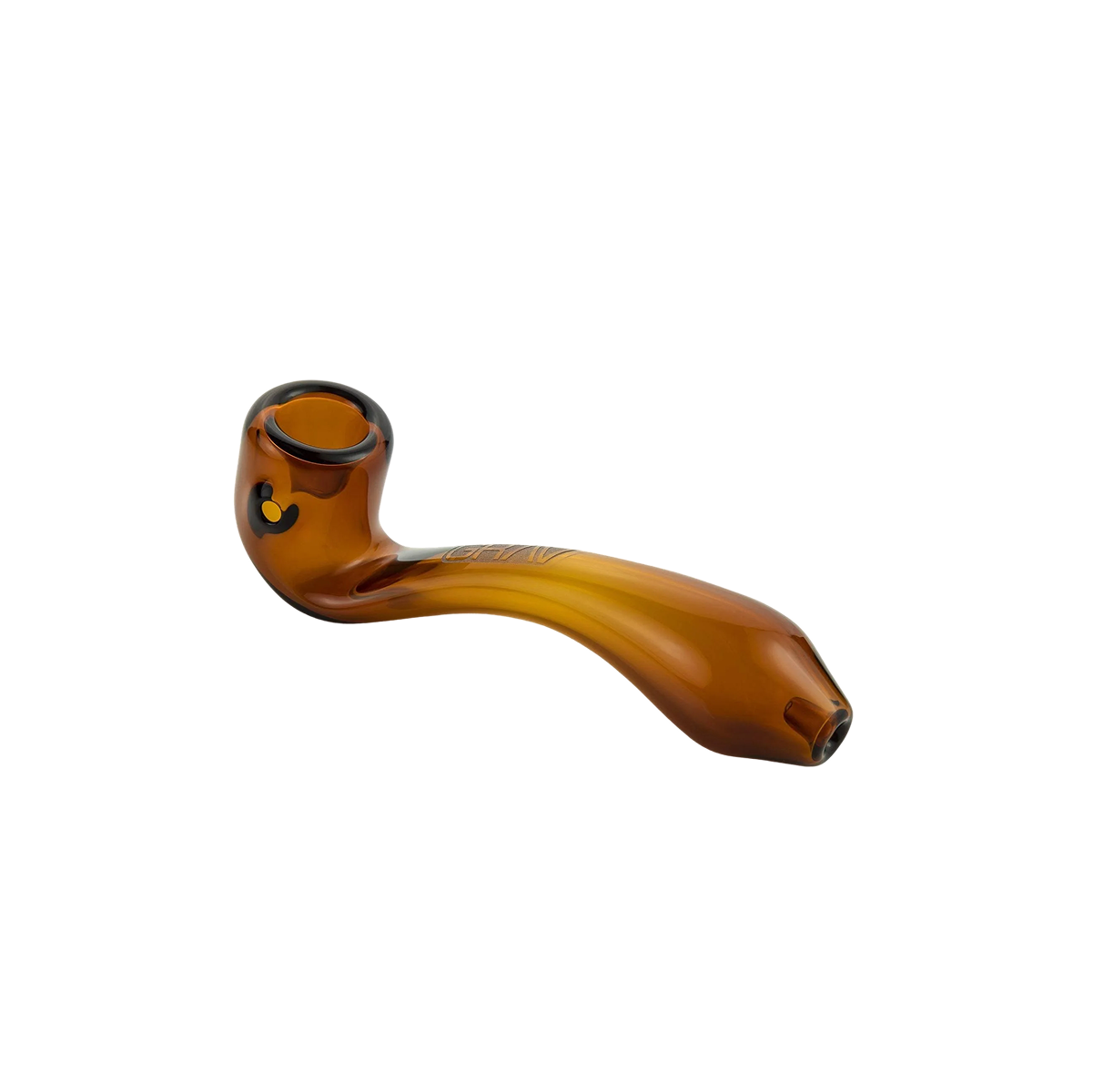 GRAV Labs Classic Sherlock Handcrafted Glass Pipe - Amber