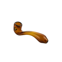 GRAV Labs Classic Sherlock Handcrafted Glass Pipe - Amber-1