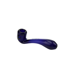 GRAV Labs Classic Sherlock Handcrafted Glass Pipe - Cobalt Blue-1