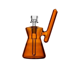 GRAV HOURGLASS POCKET BUBBLER AMBER-1