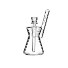 GRAV HOURGLASS POCKET BUBBLER CLEAR PBH.0-1