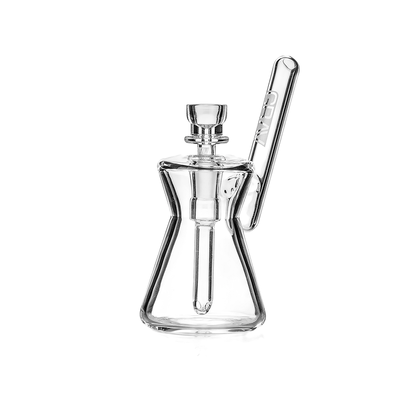 GRAV HOURGLASS POCKET BUBBLER CLEAR PBH.0-1