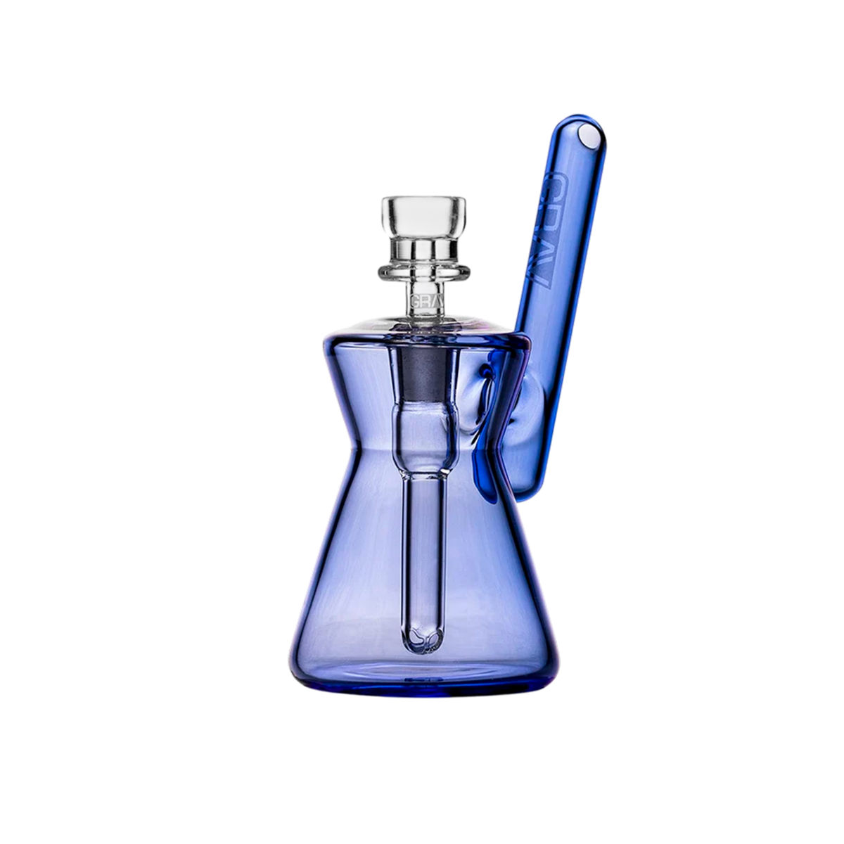GRAV HOURGLASS POCKET BUBBLER LIGHT BLUE PBH.13