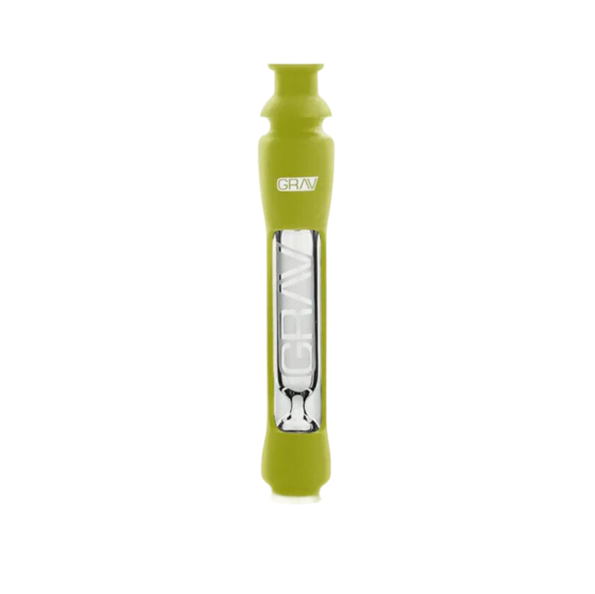 GRAV Labs 12mm Taster con Skin de Silicona: Lime Green Edition