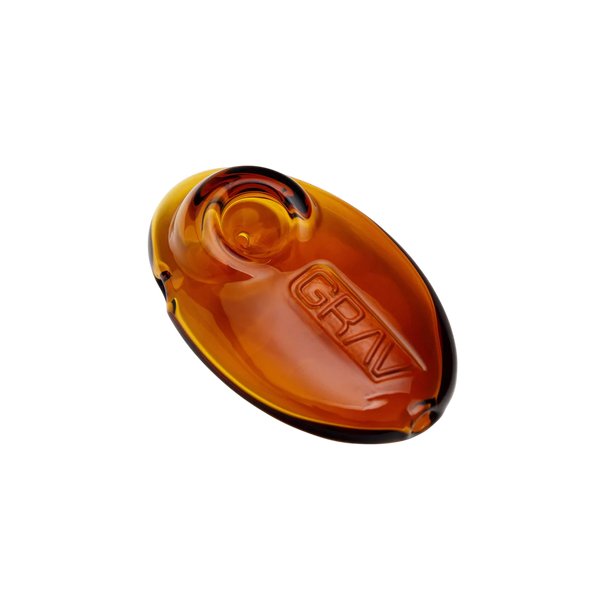 Pipa de Vidrio GRAV Labs Sandblasted Pebble Spoon - Amber