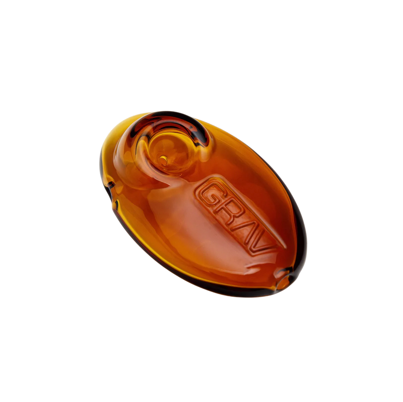 Pipa de Vidrio GRAV Labs Sandblasted Pebble Spoon - Amber-1