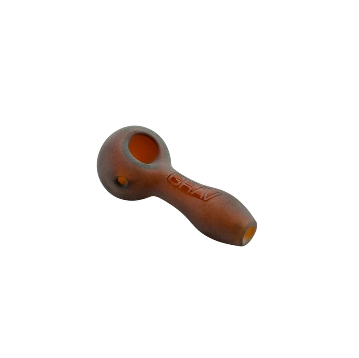 Pipa de Vidrio GRAV Labs Sandblasted Spoon - Amber