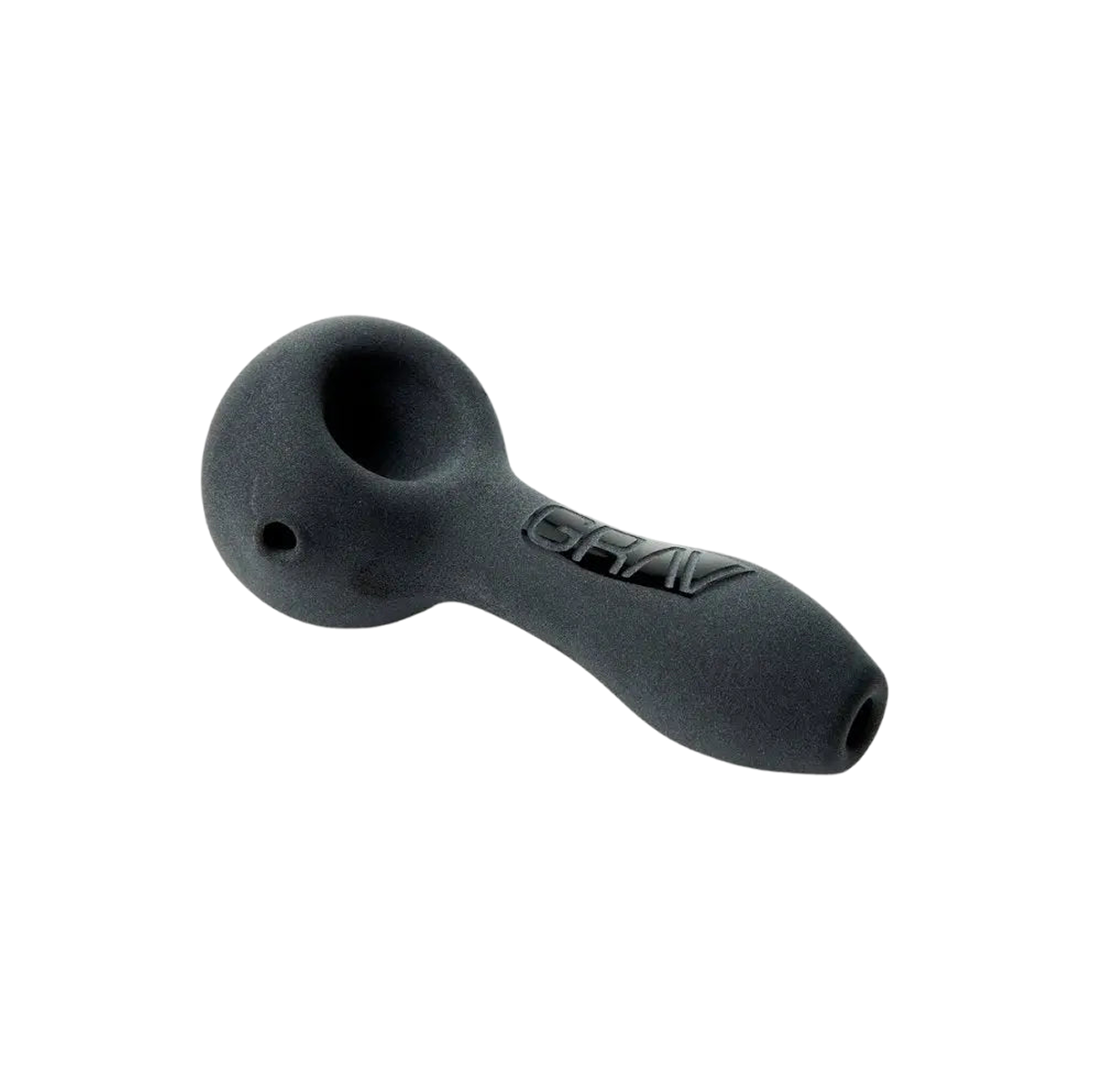 Pipa de Vidrio GRAV Labs Sandblasted Spoon - Black