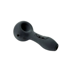 Pipa de Vidrio GRAV Labs Sandblasted Spoon - Black-1