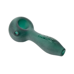 Pipa de Vidrio GRAV Labs Sandblasted Spoon - Lake Green-1
