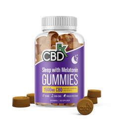 CBDfx Gummies Melatonin 60ct 1500mg-1