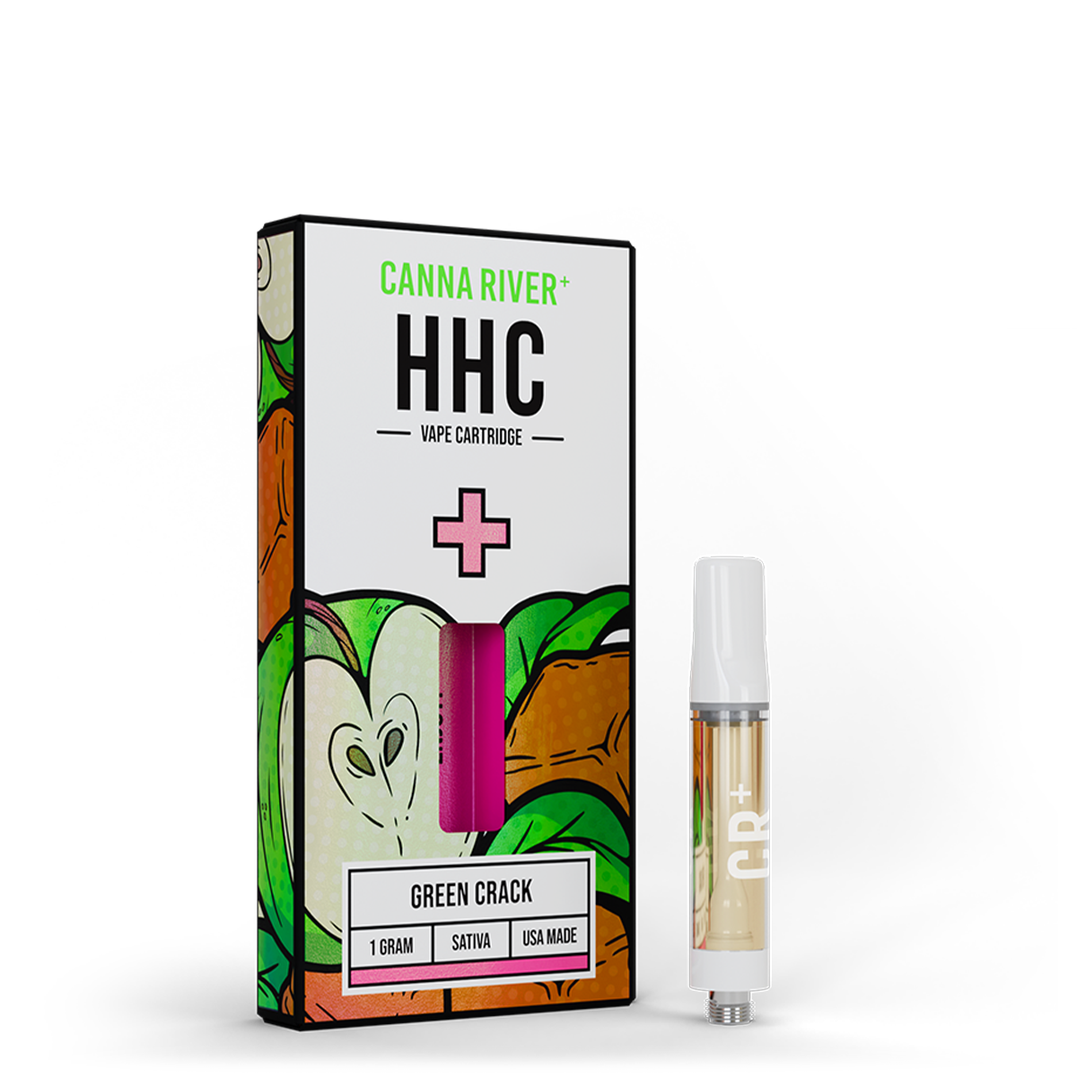 THC KART Wax Canna River Green Crack-1