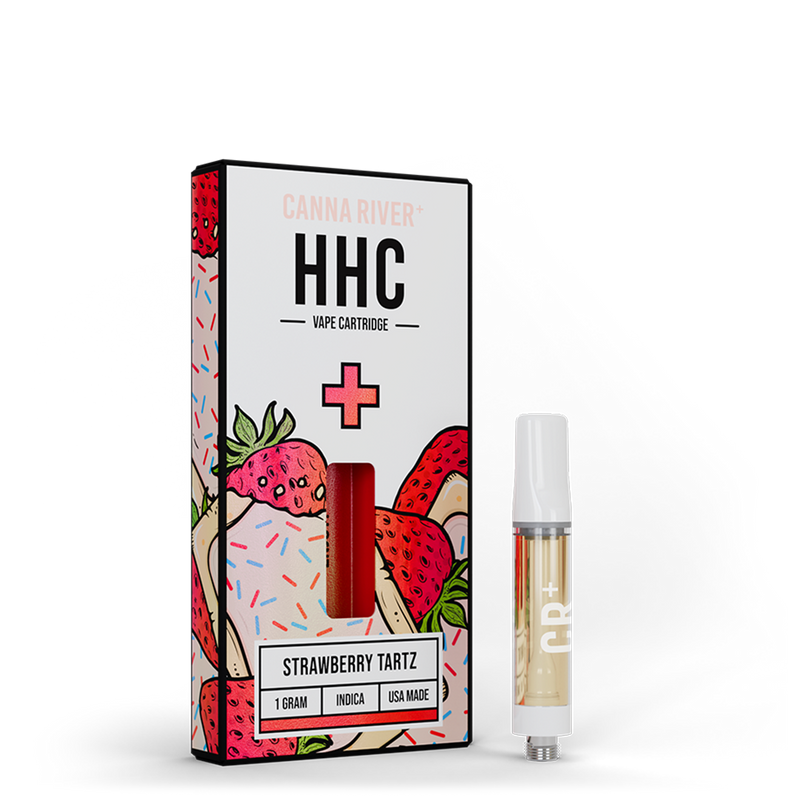 THC KART Wax Canna River-Strawberry Tartz-1