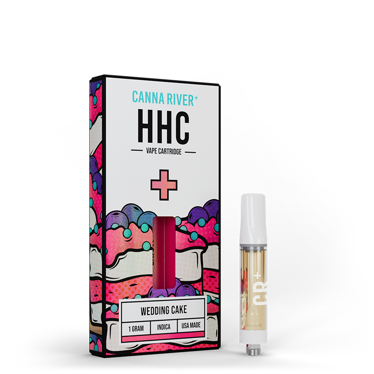 THC KART Wax Canna River  Wedding Cake-1