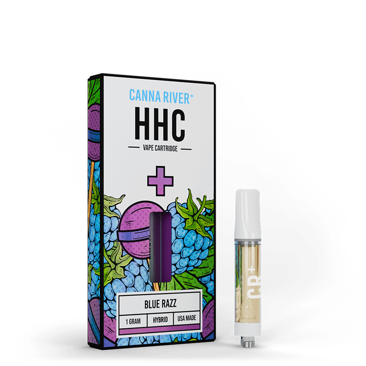 THC KART Wax Canna River Blue Razz-1