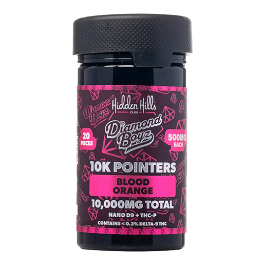 THC Hidden hills Pointers Gummies Blood Orange