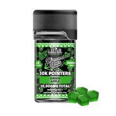 HIDDEN HILLS 10K POINTERS GUMMIES GREEN APPLE-1