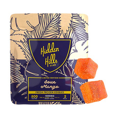 HIDDEN HILLS HEADY BLEND GUMMIES DISPLAY SOUR MANGO-1