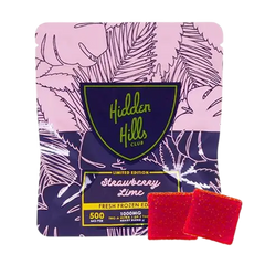HIDDEN HILLS HEADY BLEND GUMMIES DISPLAY SRAWBERRY LIME-1