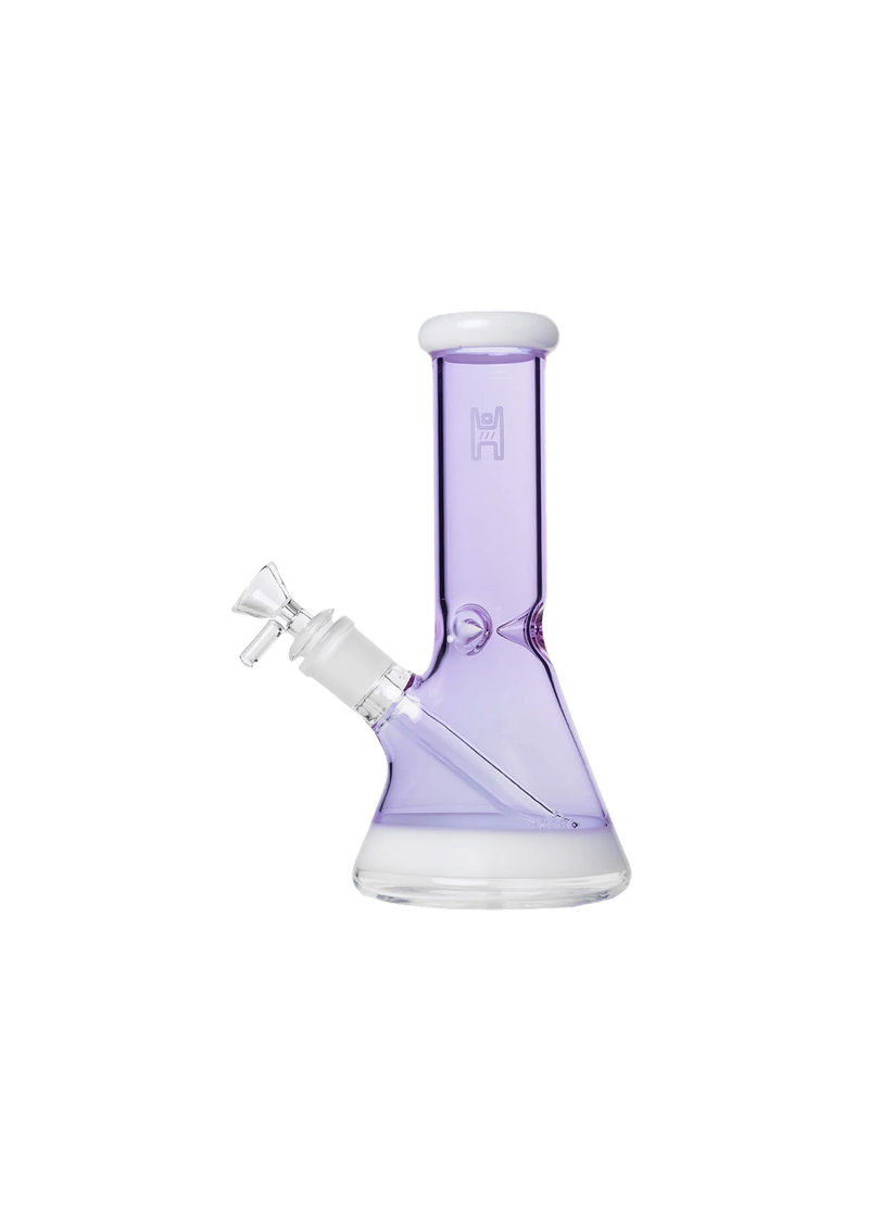 HUMAN GRADE BEAKER 9" LAVENDER ACCENT-1