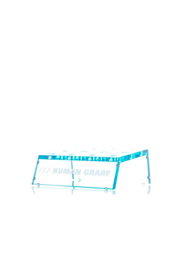 HUMAN GRADE BOWL STAND 14MM BLUE