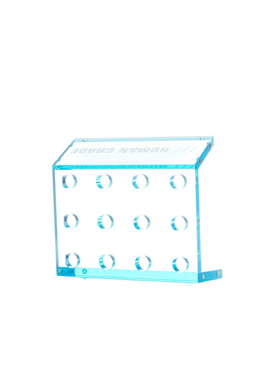 HUMAN GRADE BOWL STAND 14MM BLUE