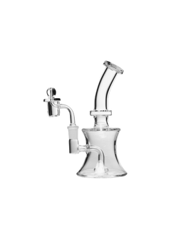 HUMAN GRADE OIL CAN 8" CLEAR-1