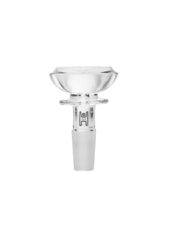 Human Grade Saucer Flower Bowls 10mm Clear-1