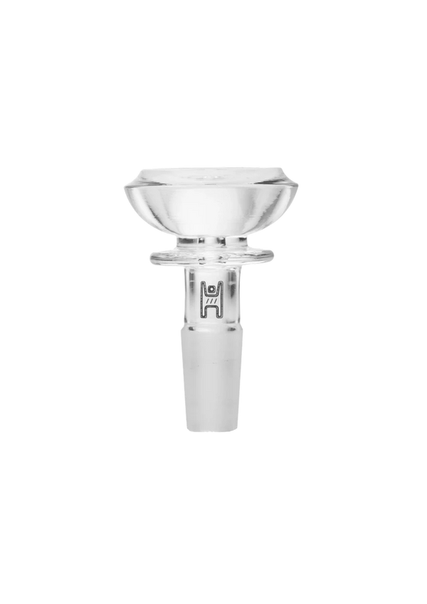 HUMAN GRADE SAUCER FLOWER BOWLS 10MM CLEAR