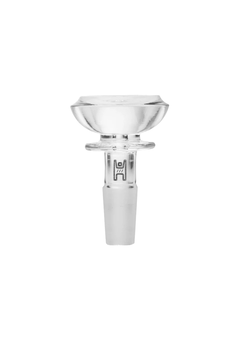 Human Grade Saucer Flower Bowls 10mm Clear-1