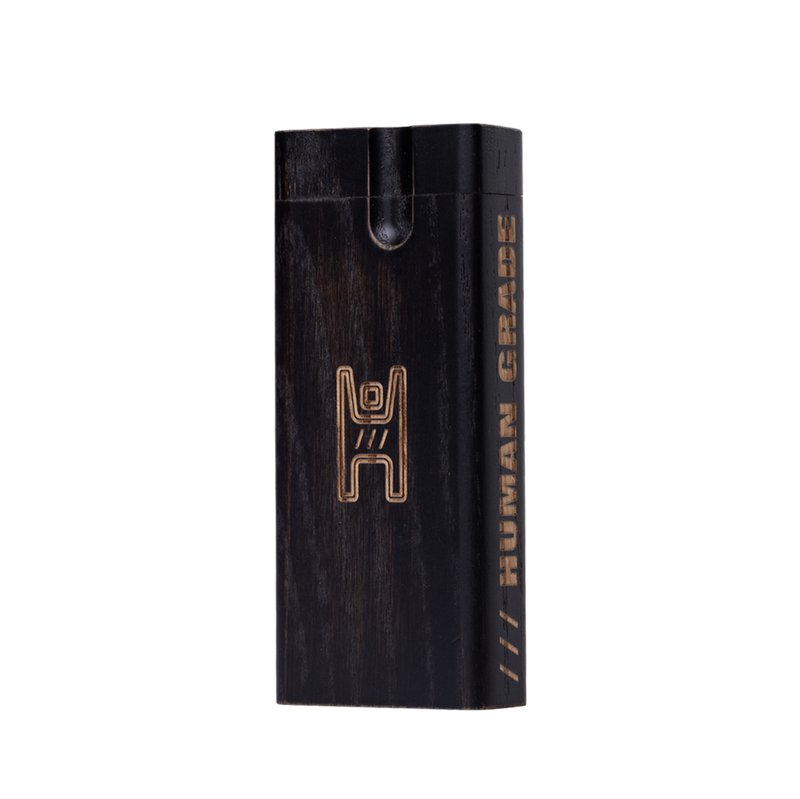 HUMAN GRADE WOODEN DUGOUT BLACK-1