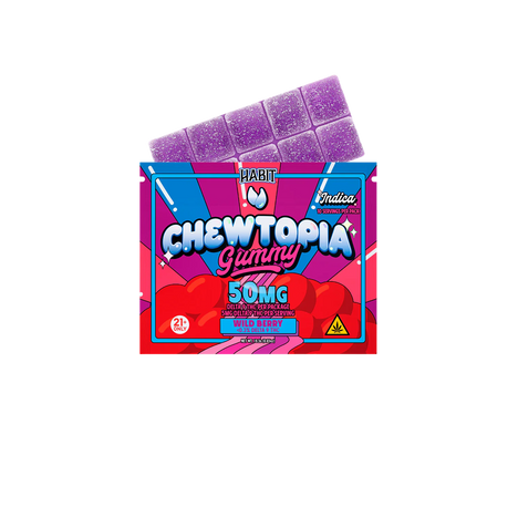 Habit Gomitas Chewtopia Delta 9 THC 50 mg Wild Berry