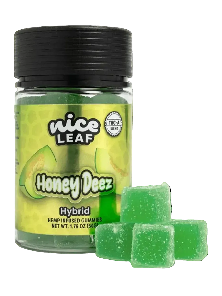 Honey Deez Nice Leaf THC-A Gummies 3500MG