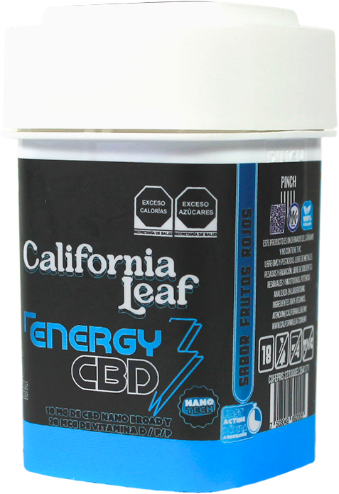 Gomitas Energy CBD + Vitamina C + Limoneno 10 mg/pza | 15 ó 30 piezas