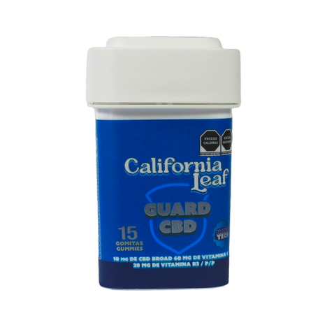 Gomitas Guard CBD (Mirceno – 10 mg CBD Nano Broad) |15 ó 30 piezas.