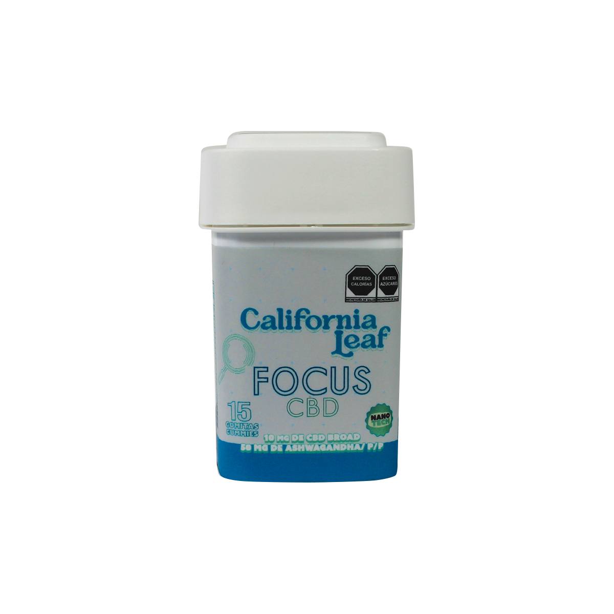 Gomitas Focus CBD (Betacariofileno – 10 mg CBD Nano Broad) |15 ó 30 piezas.