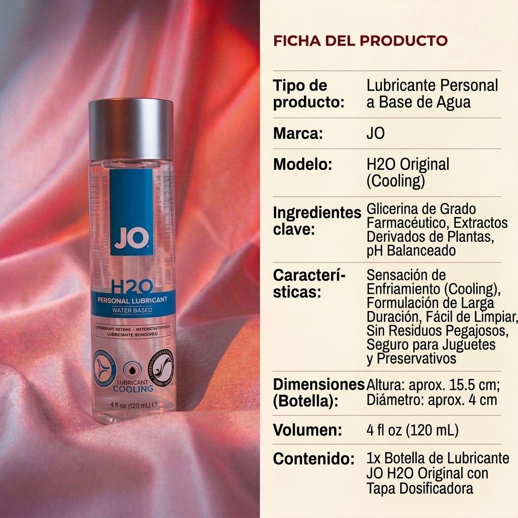 Lubricante Íntimo a Base de Agua System JO H2O Original-5