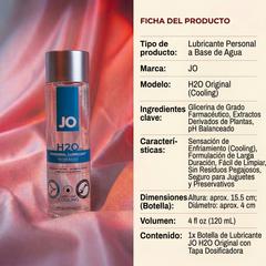 Lubricante Íntimo a Base de Agua System JO H2O Original-5