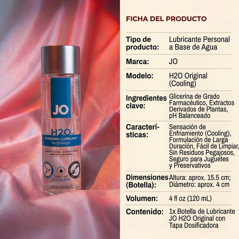 Lubricante Íntimo a Base de Agua System JO H2O Original-5